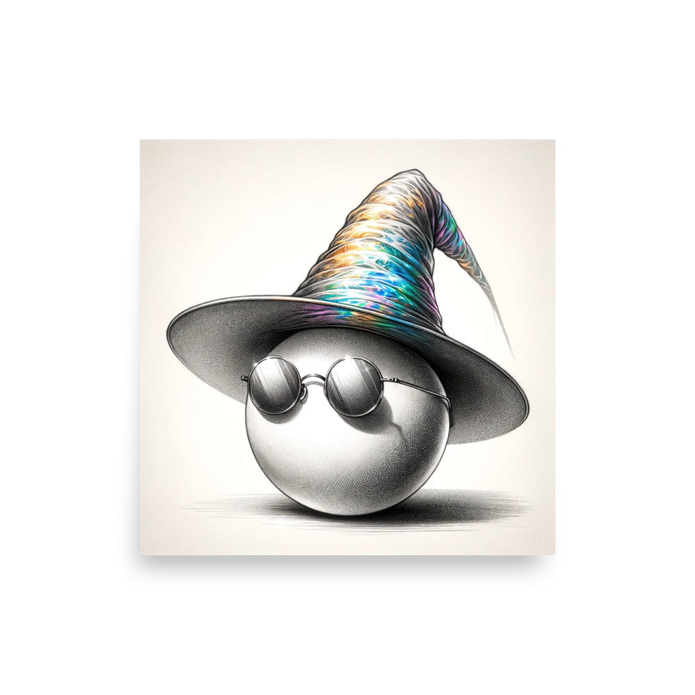 WizardCue - Poster Print - 18"x18"