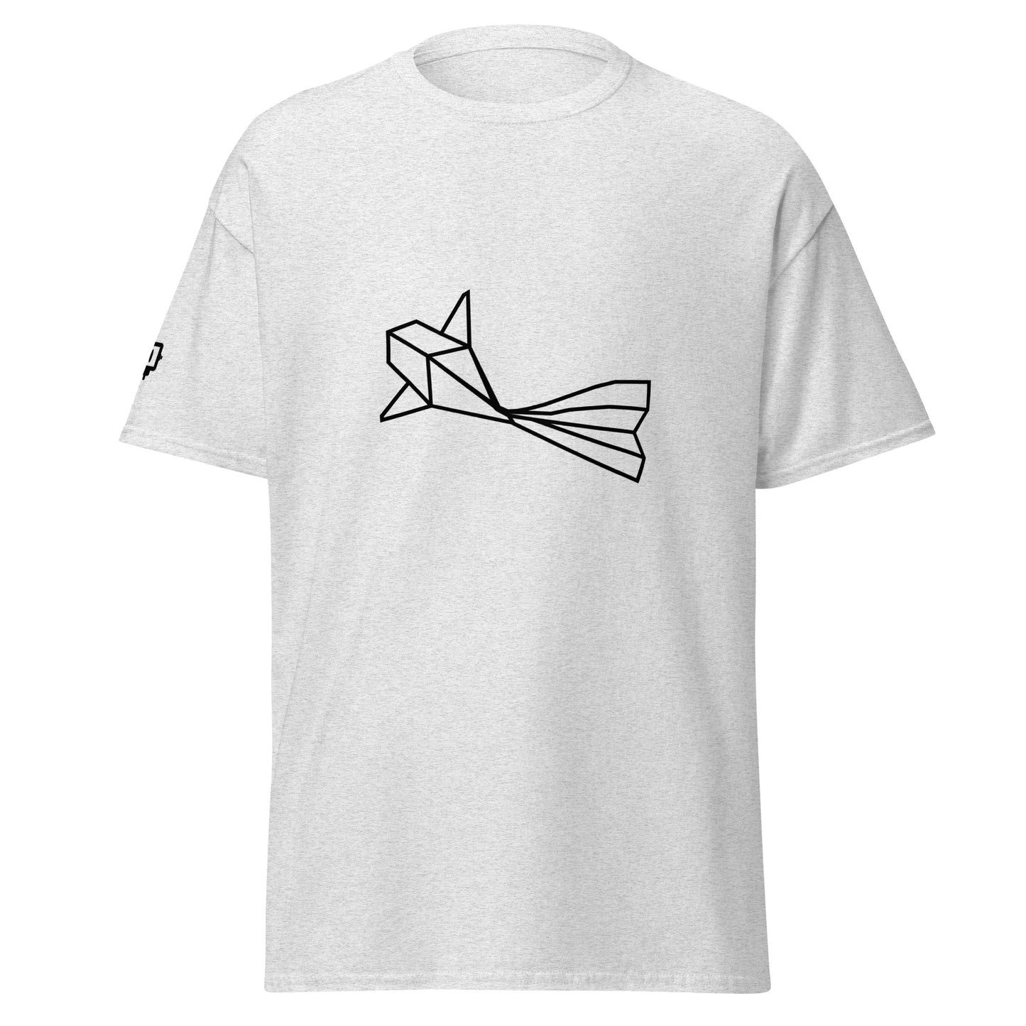 Koi Fish (black) - Origami Series - Men's classic tee