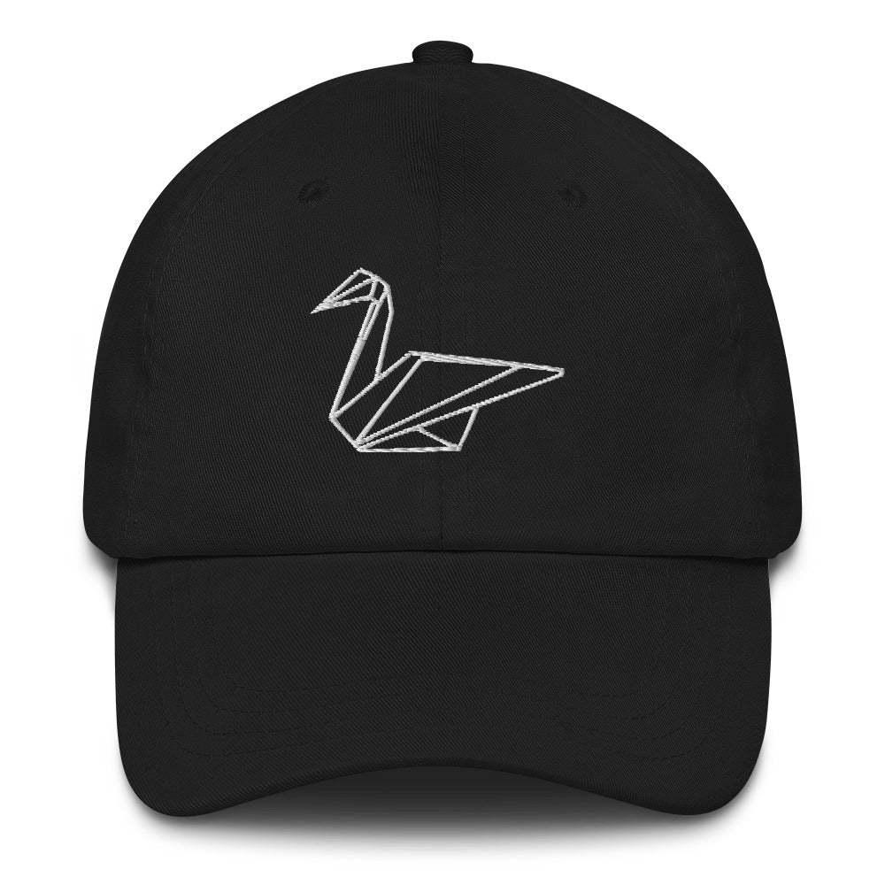 Swan (white) - Origami Series - Cap