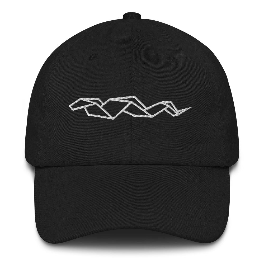 Snake (white) - Origami Series - Cap