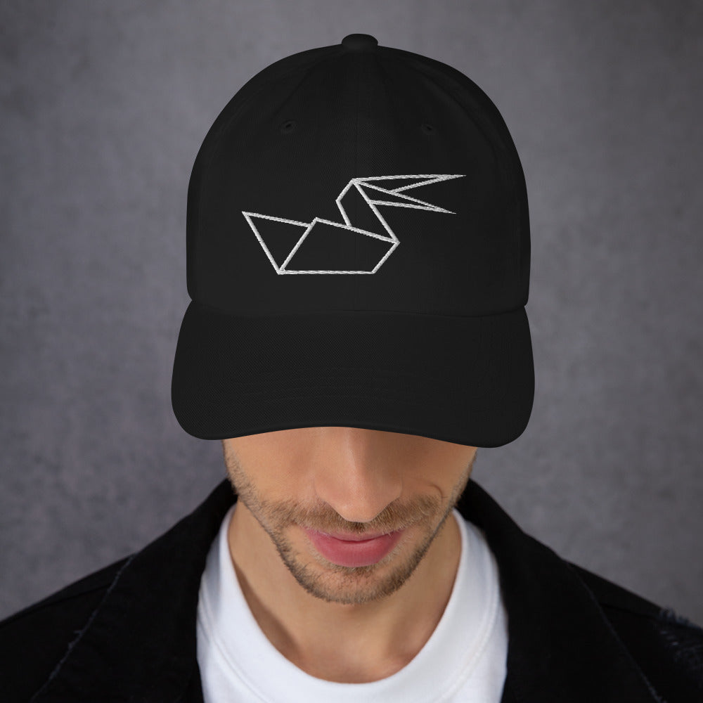 Pelican (white) - Origami Series - Cap