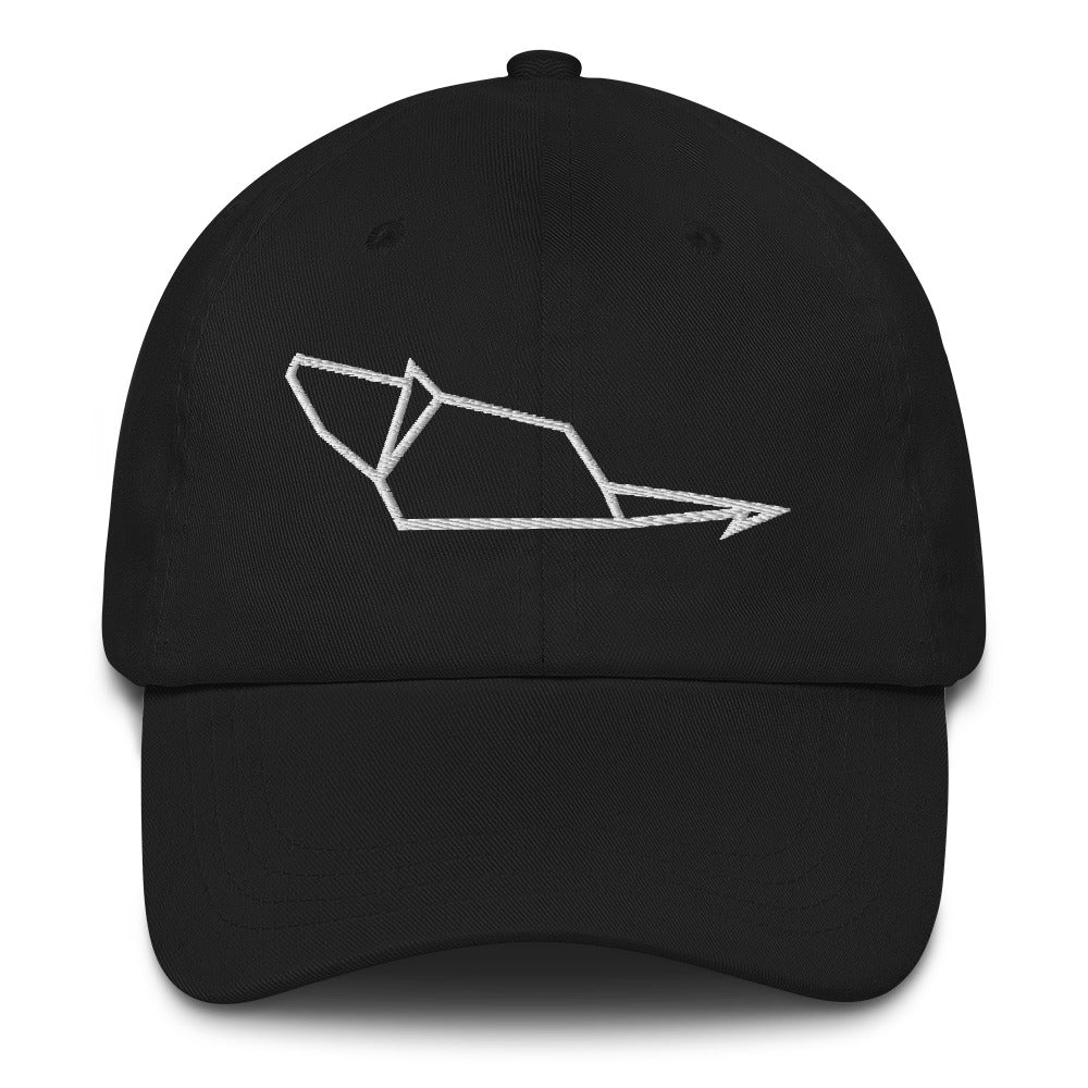 Mouse (white) - Origami Series - Cap
