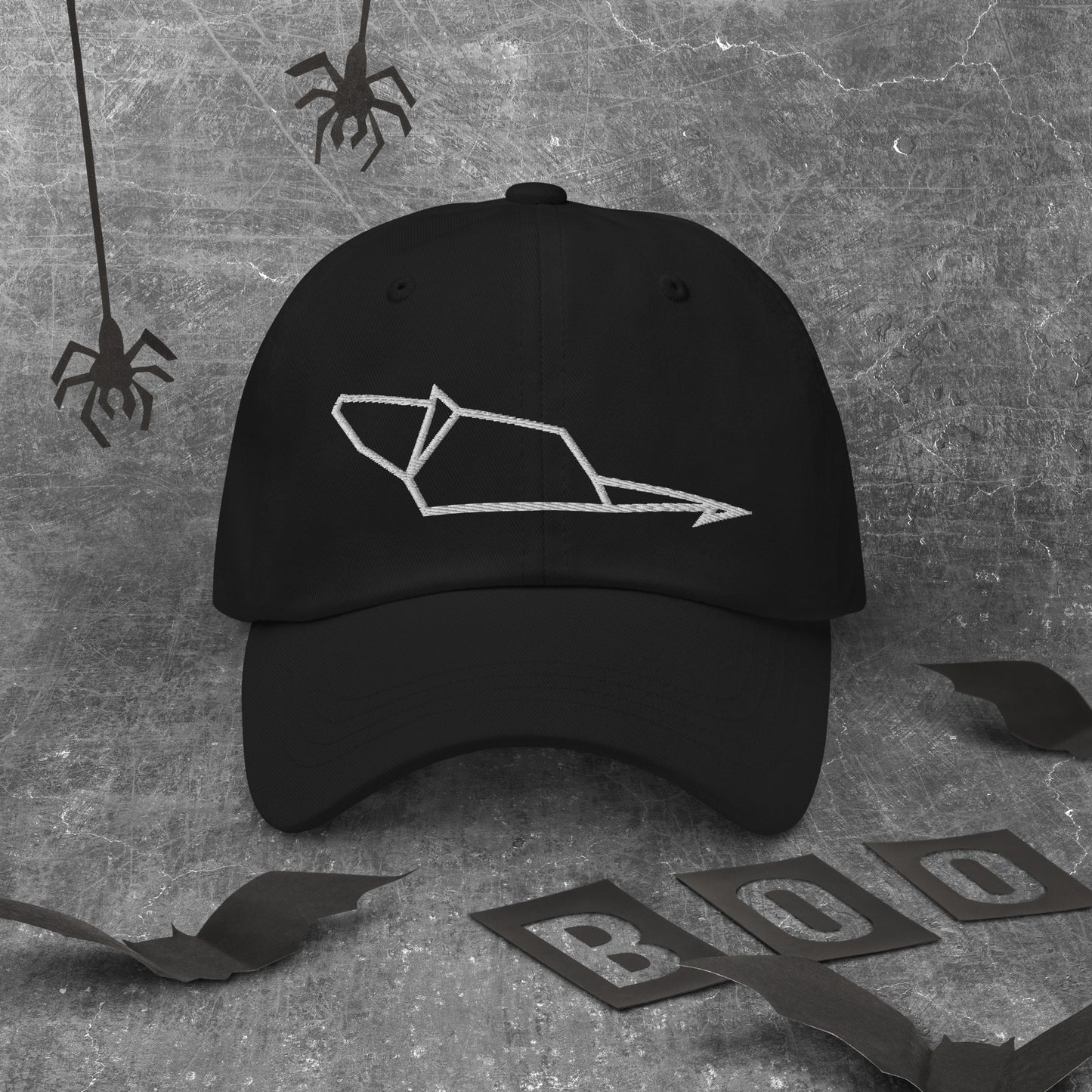 Mouse (white) - Origami Series - Cap
