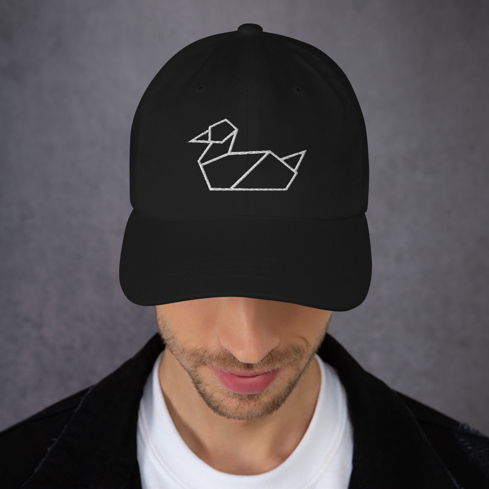 Duck (white) - Origami Series - Cap