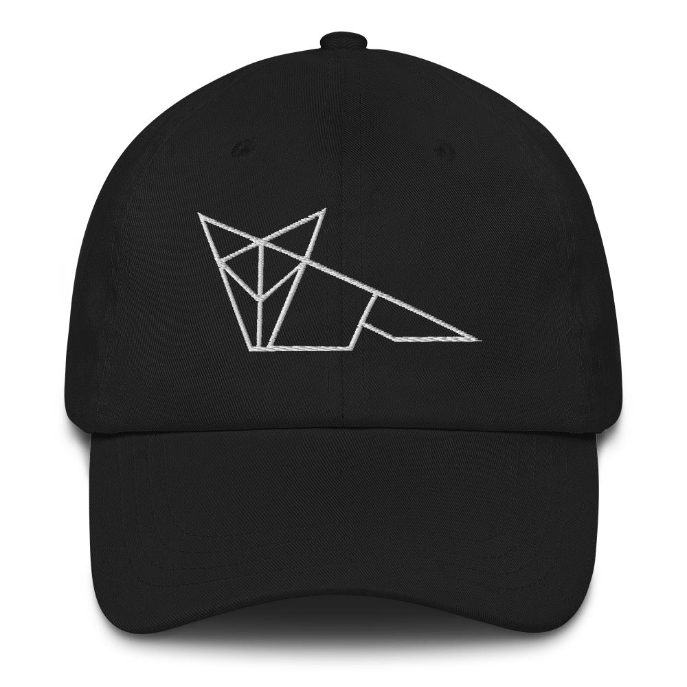 Fox (white) - Origami Series - Cap
