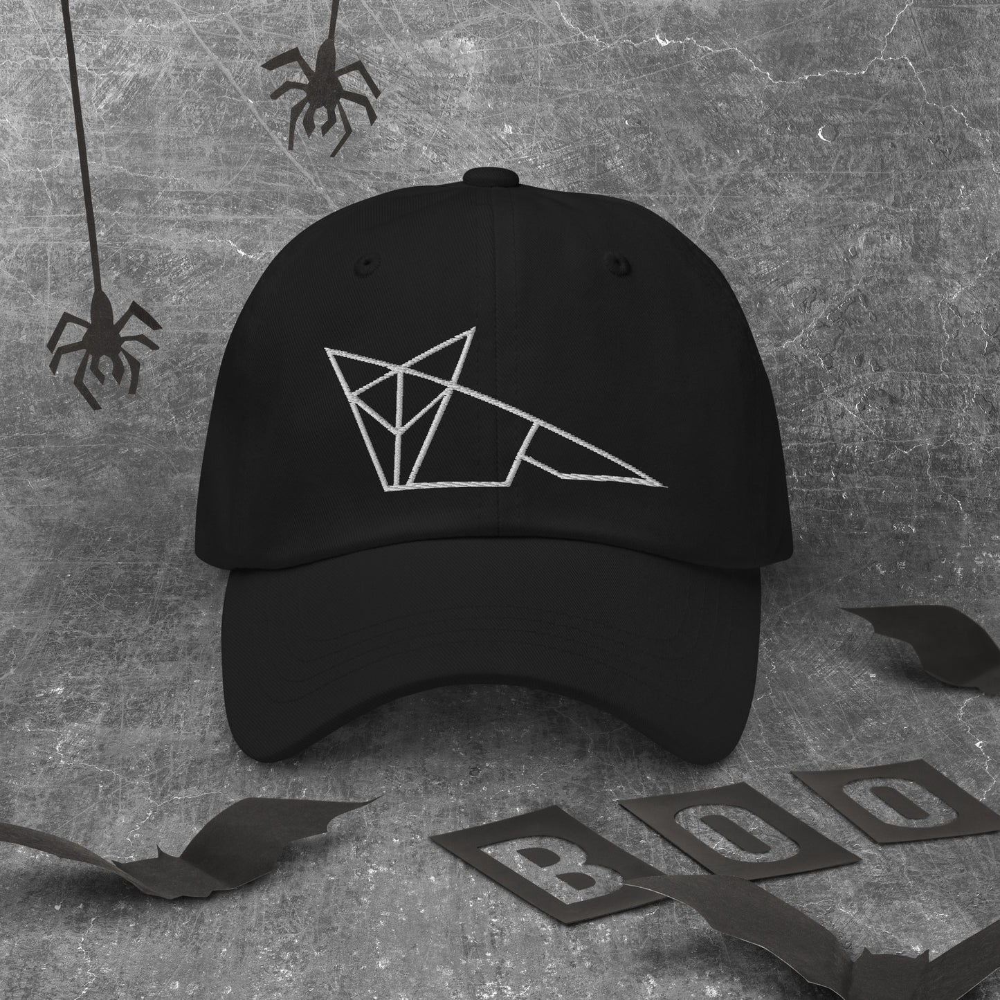 Fox (white) - Origami Series - Cap