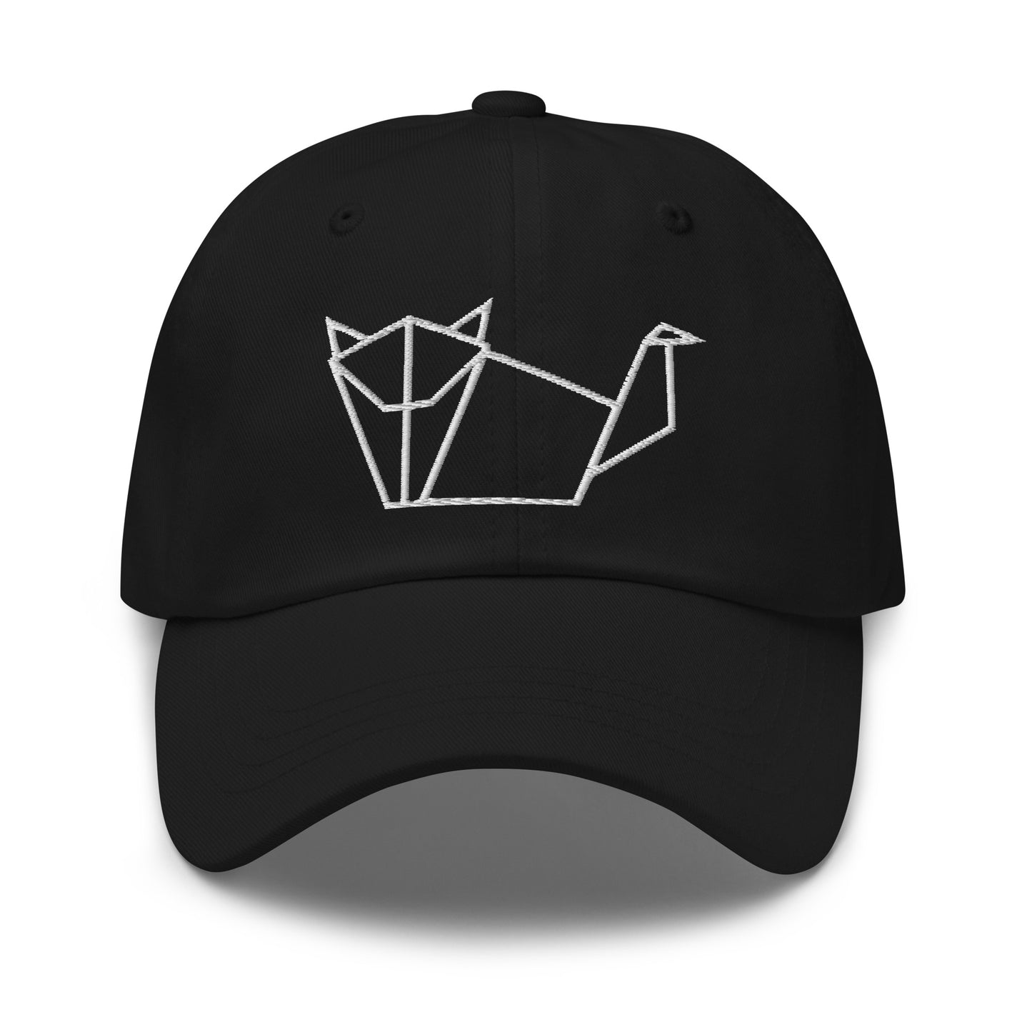 Cat (white) - Origami Series - Cap
