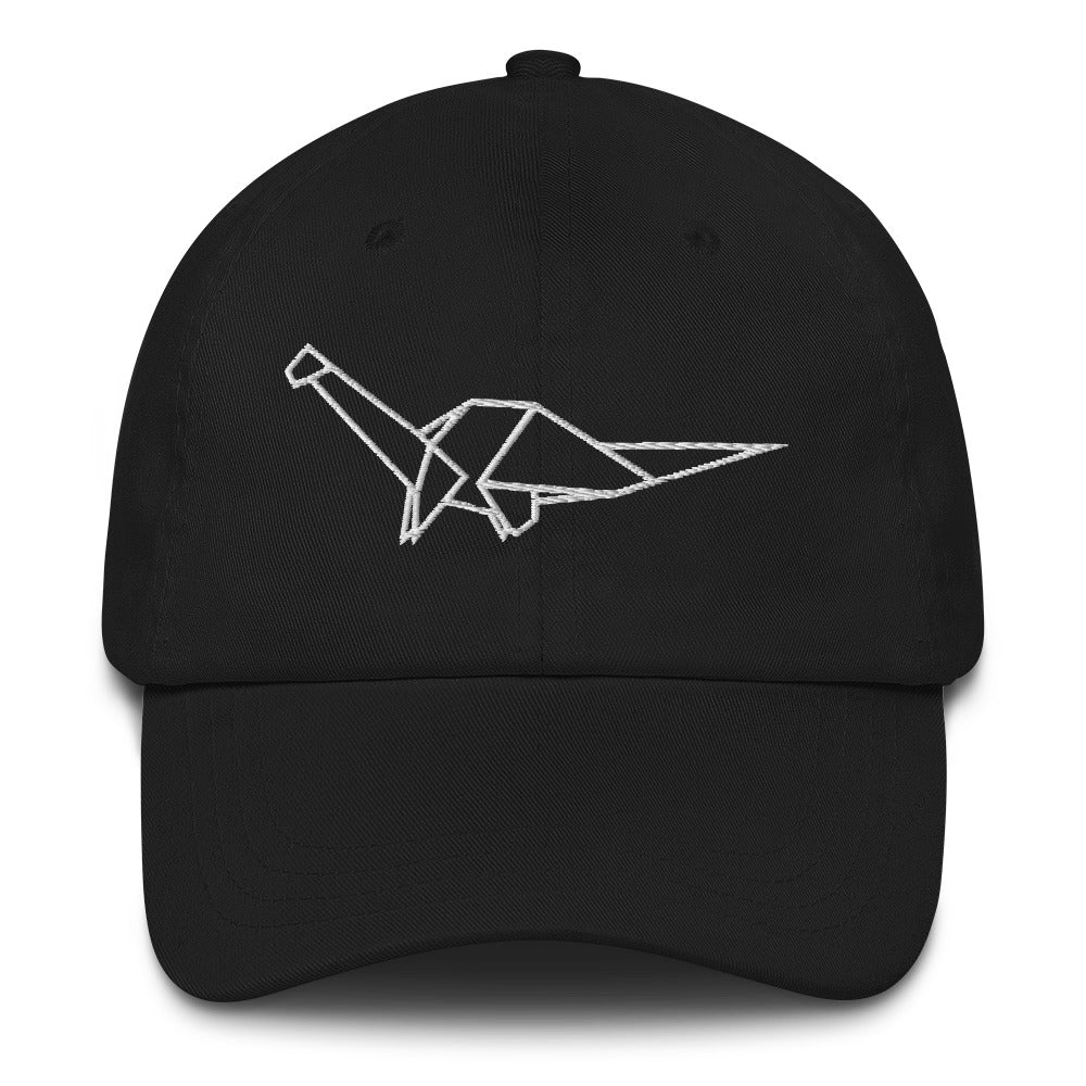 Brontosaurus (white) - Origami Series - Cap