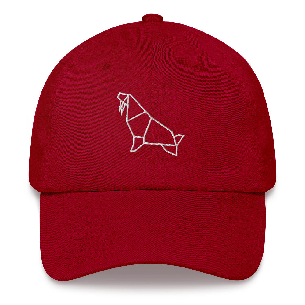 Walrus (white) - Origami Series - Cap