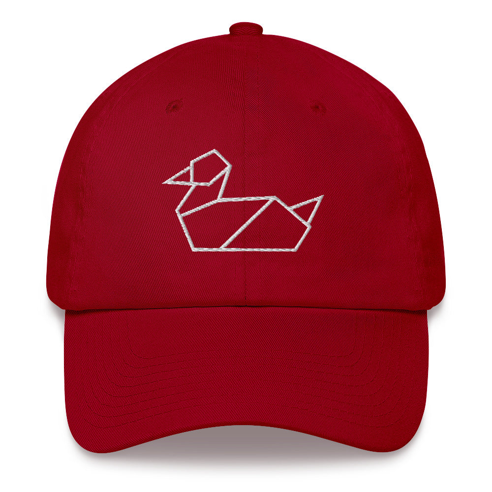 Duck (white) - Origami Series - Cap