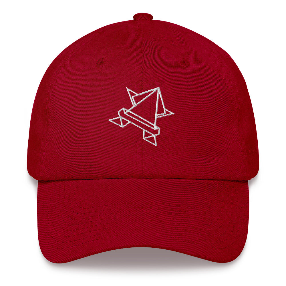 Frog (white) - Origami Series - Cap