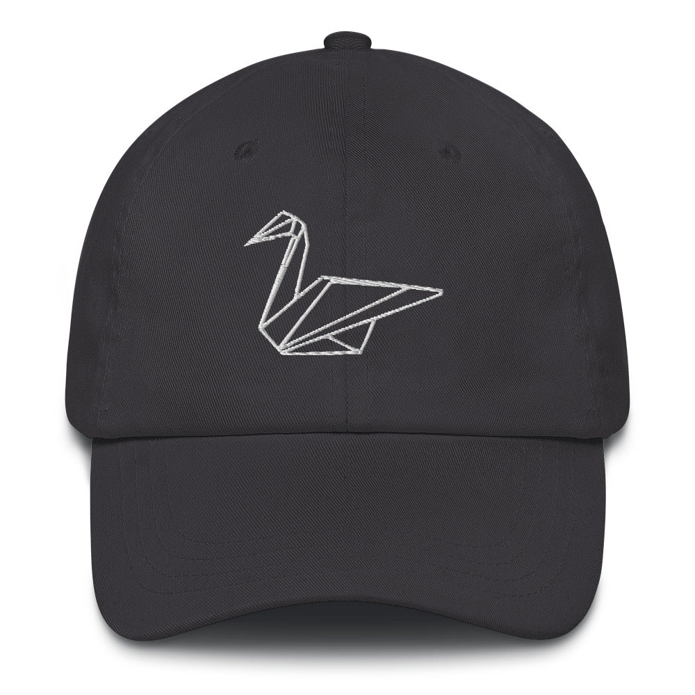 Swan (white) - Origami Series - Cap
