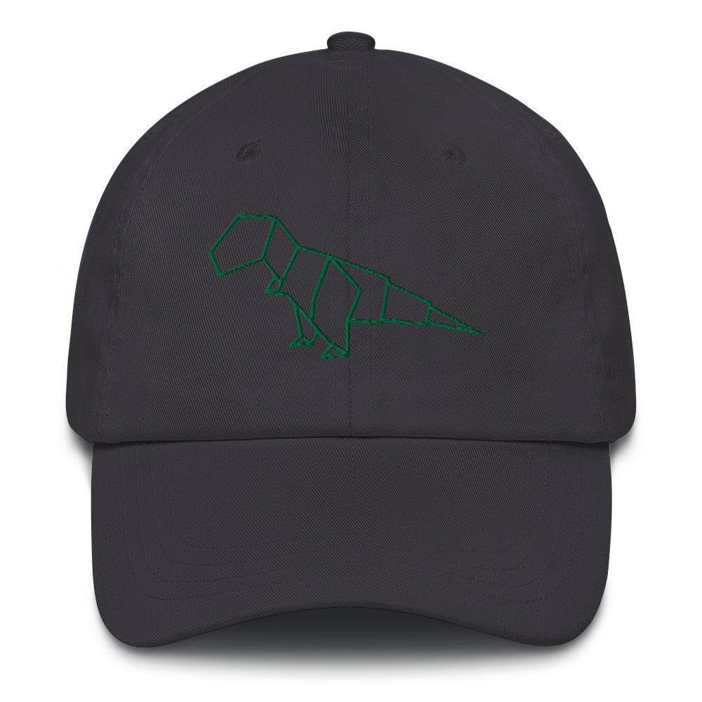 T-Rex (green) - Origami Series - Cap