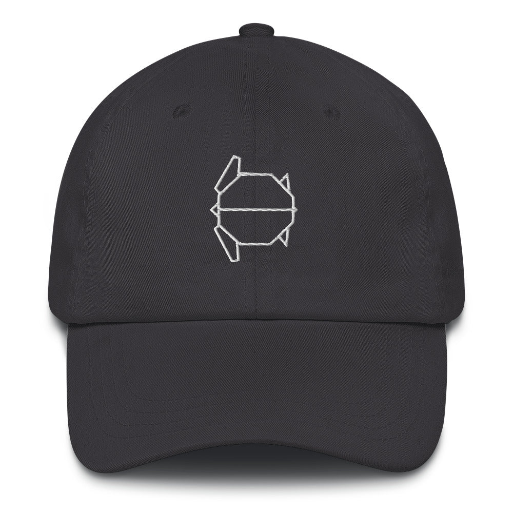 Turtle (white) - Origami Series - Cap