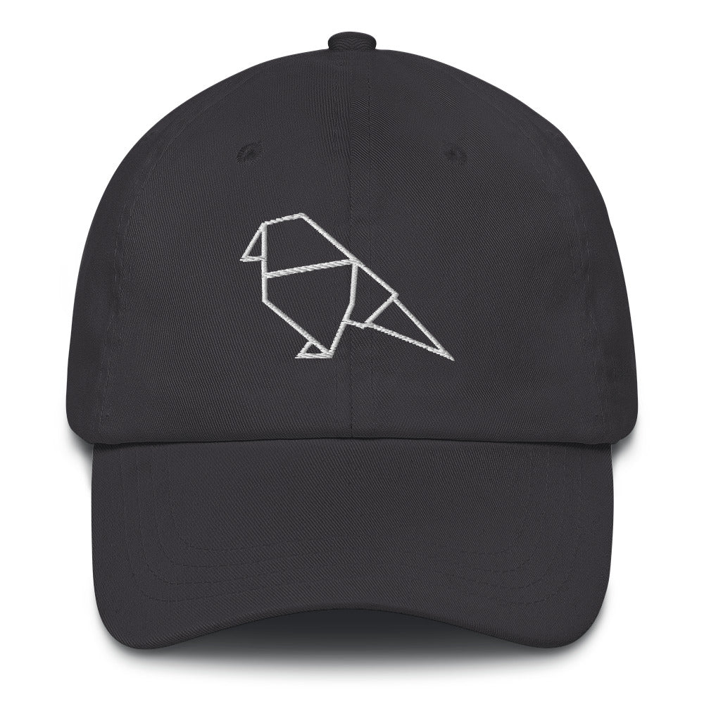 Parakeet (white) - Origami Series - Cap