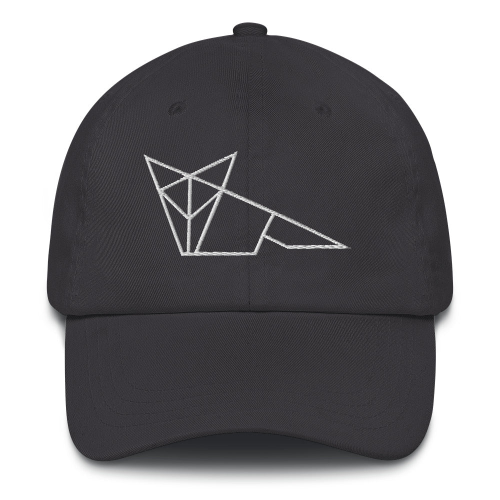 Fox (white) - Origami Series - Cap