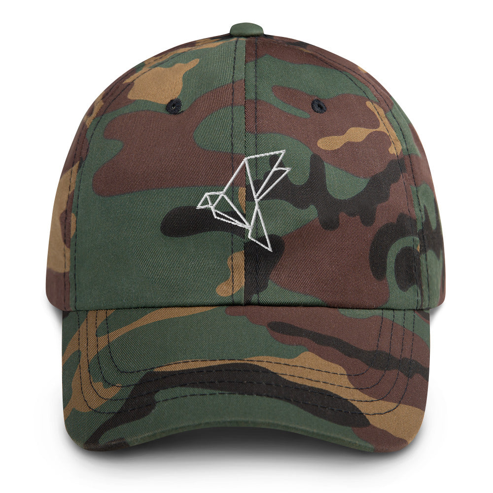 Dove (white) - Origami Series - Cap