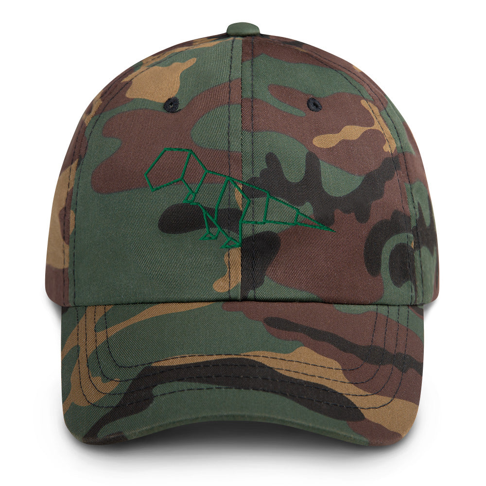 T-Rex (green) - Origami Series - Cap