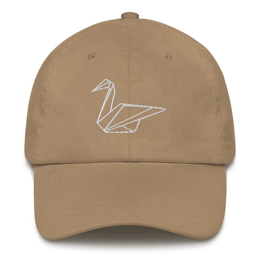 Swan (white) - Origami Series - Cap