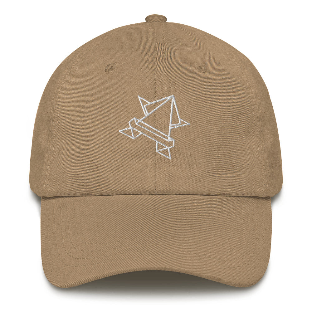 Frog (white) - Origami Series - Cap