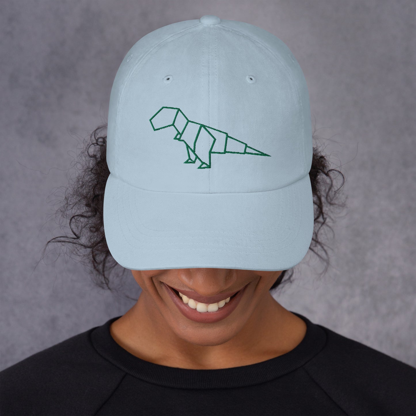 T-Rex (green) - Origami Series - Cap