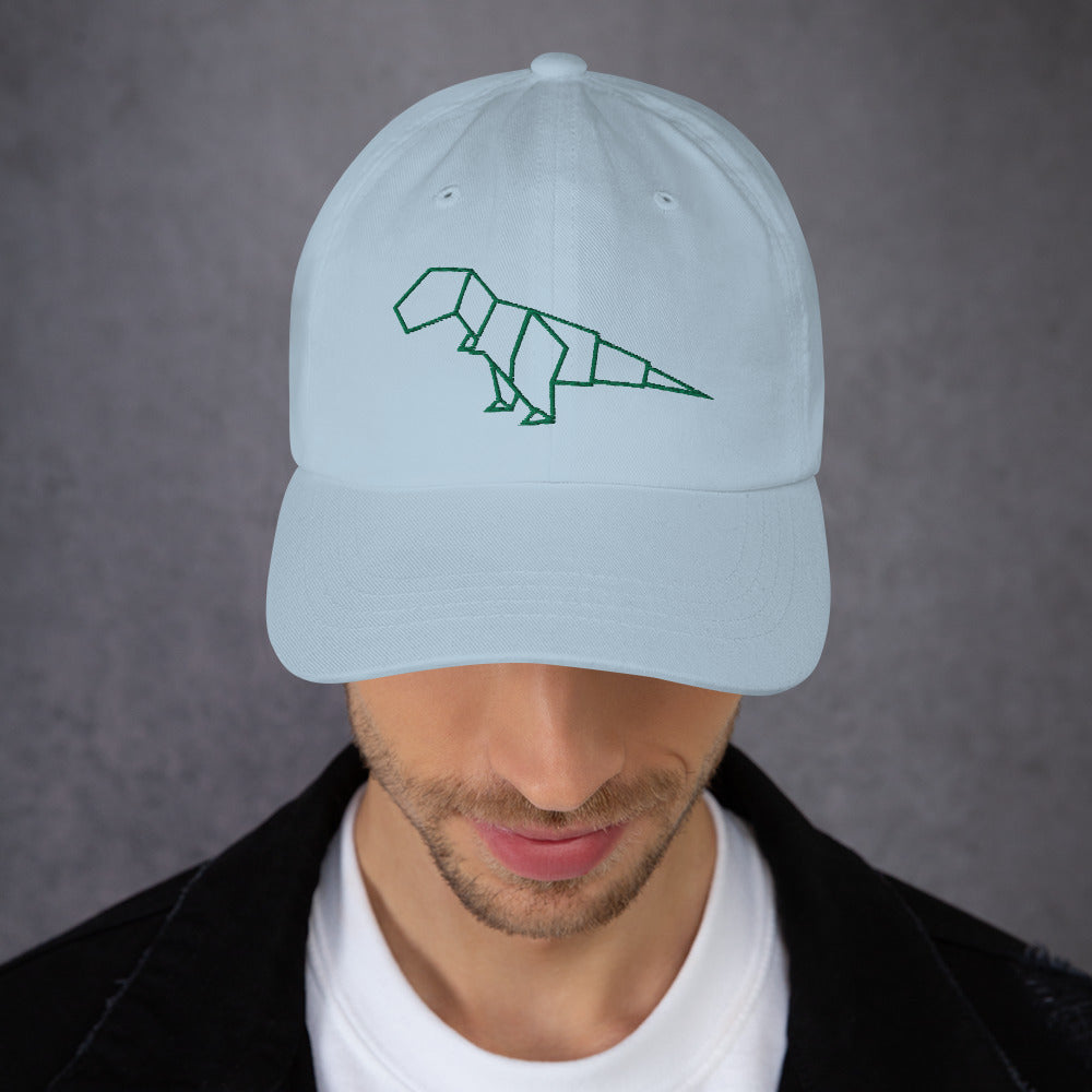 T-Rex (green) - Origami Series - Cap