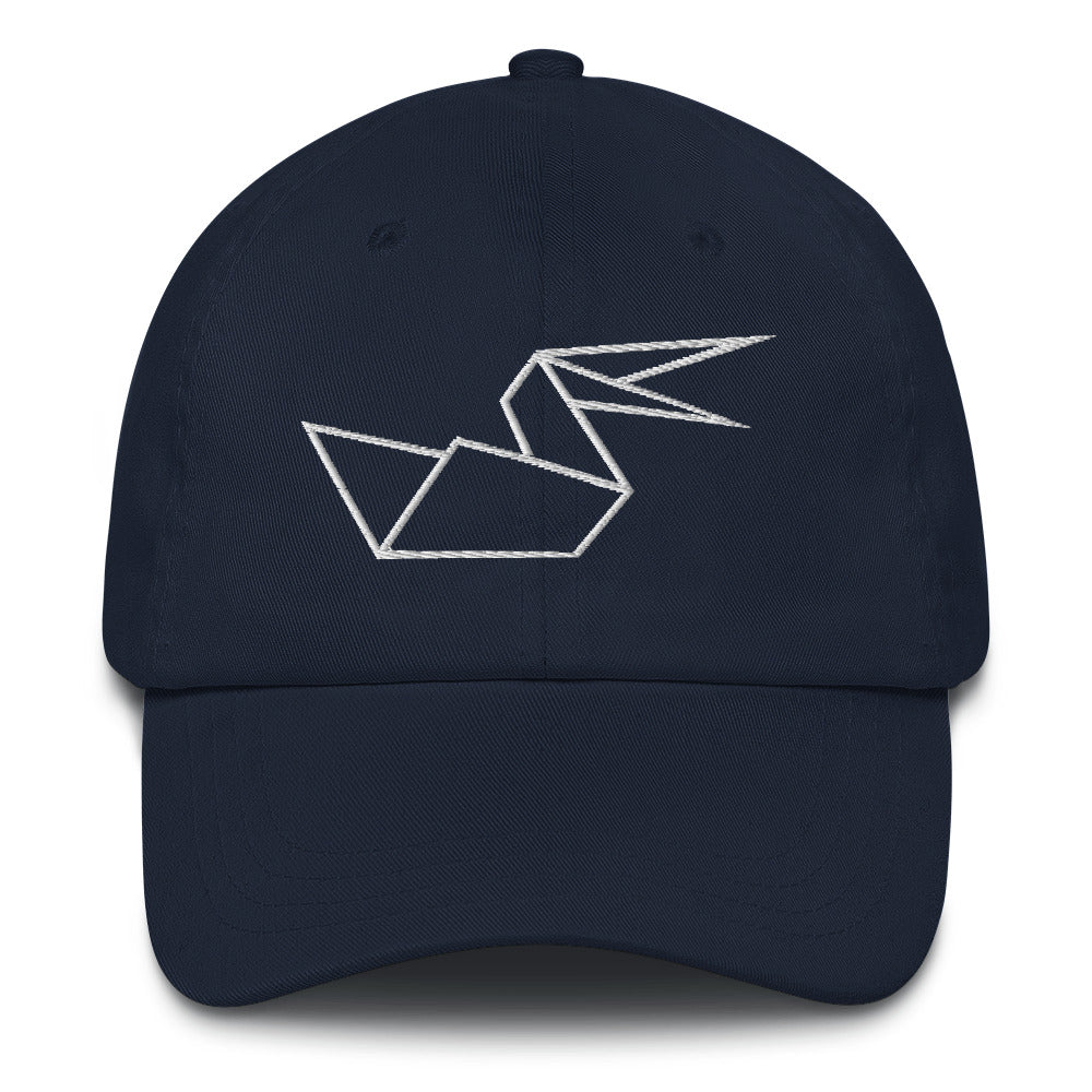Pelican (white) - Origami Series - Cap