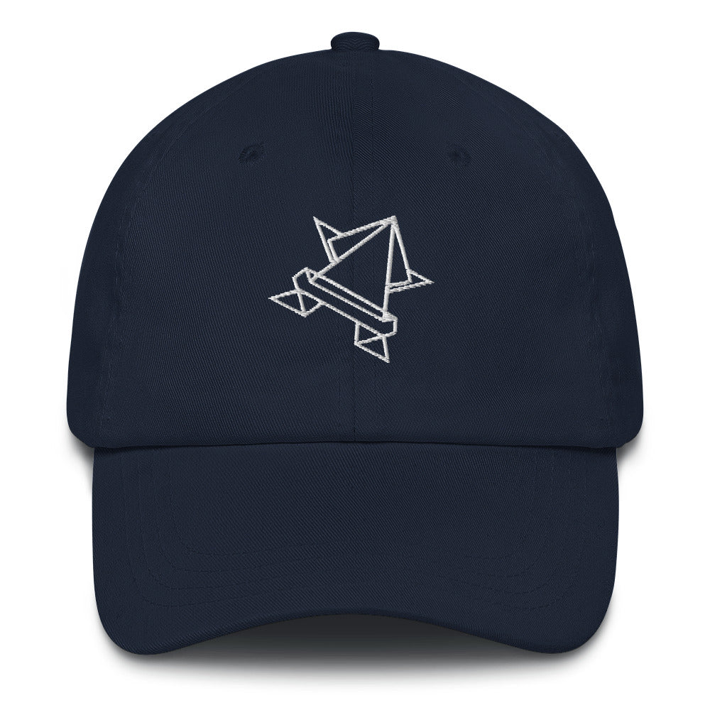 Frog (white) - Origami Series - Cap