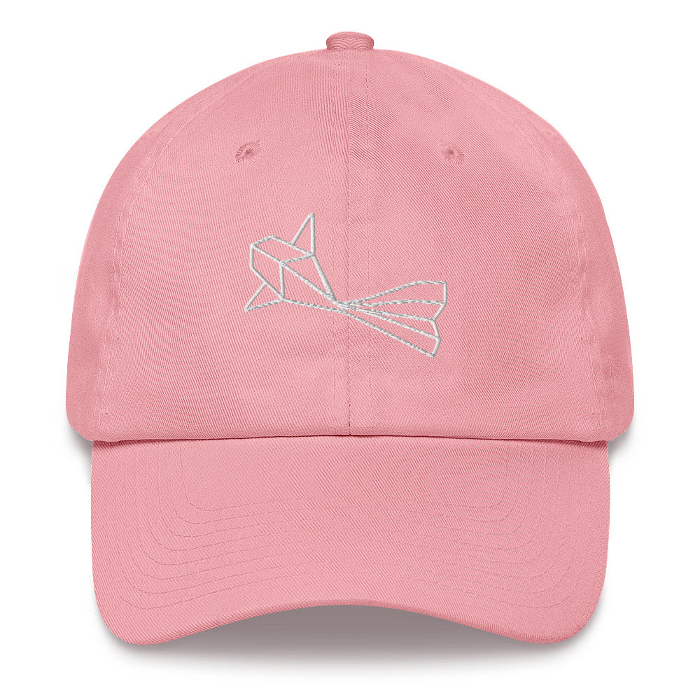 Koi Fish (white) - Origami Series - Cap