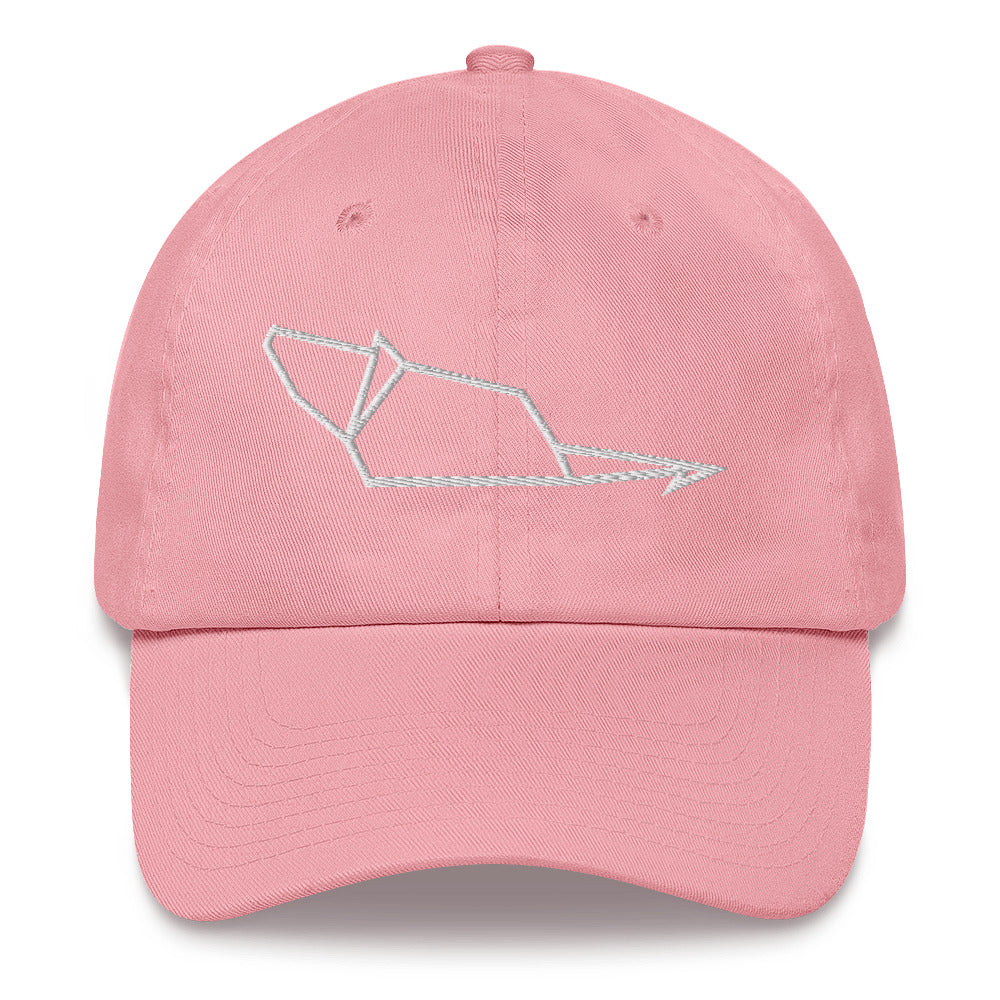 Mouse (white) - Origami Series - Cap
