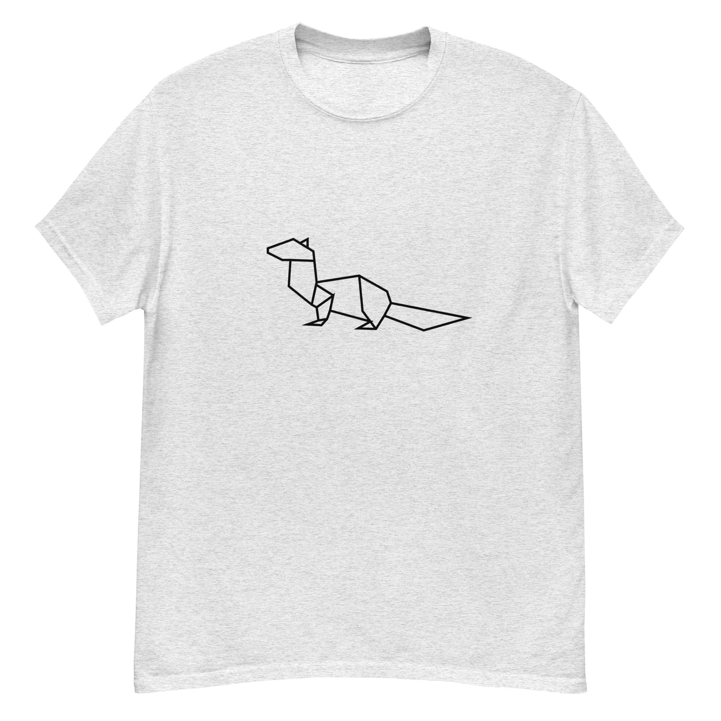 Ferret (black) - Origami Series - Men's classic tee