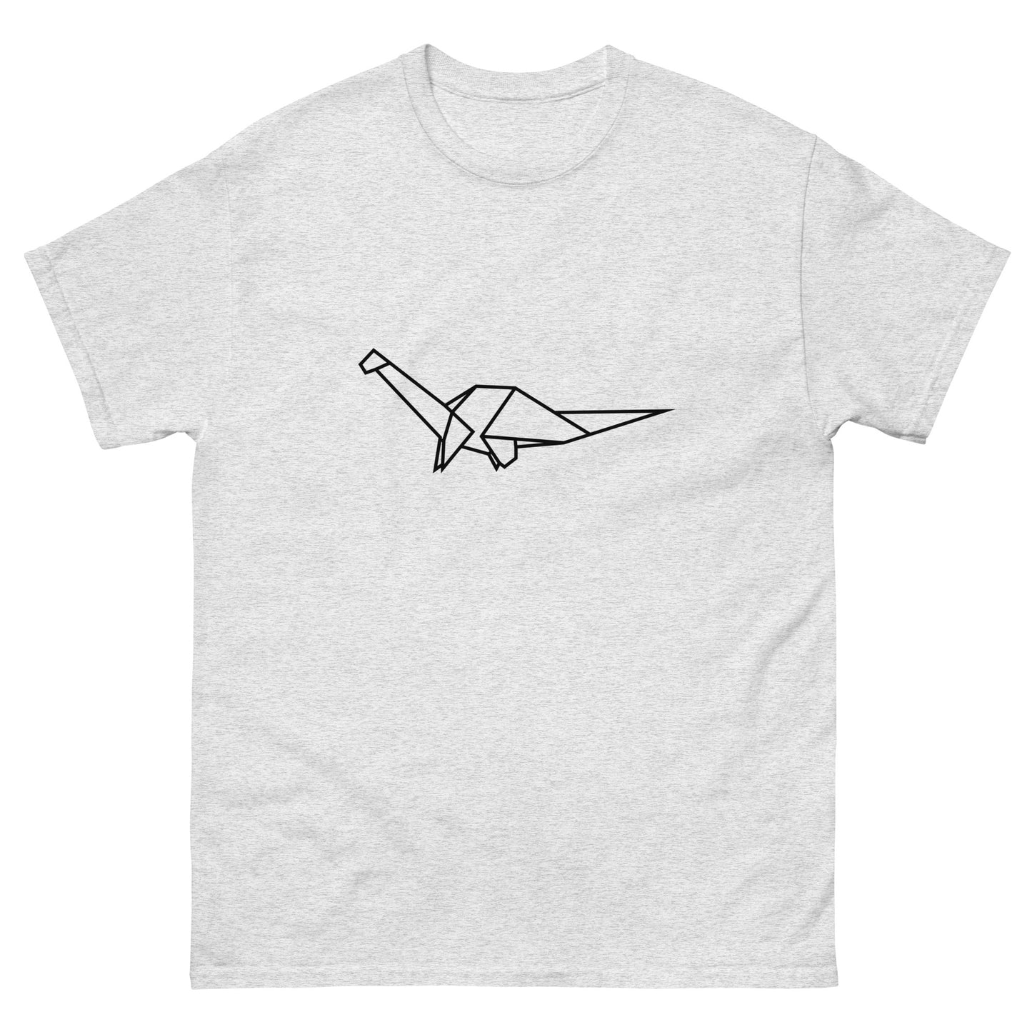 Brontosaurus (black) - Origami Series - Men's classic tee