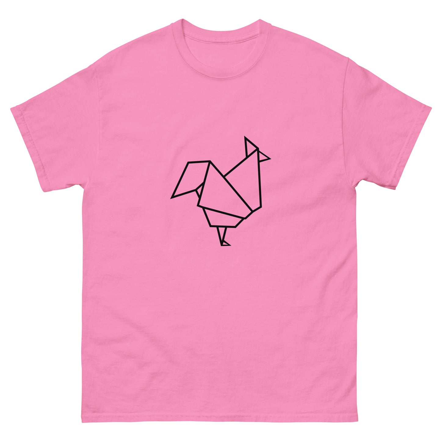 Rooster (black) - Origami Series - Men's classic tee