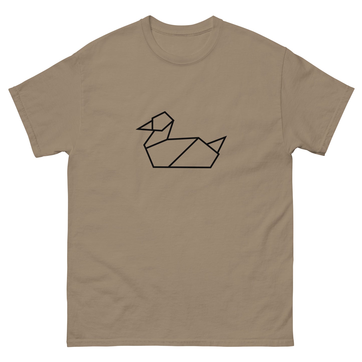 Duck (black) - Origami Series - Men's classic tee