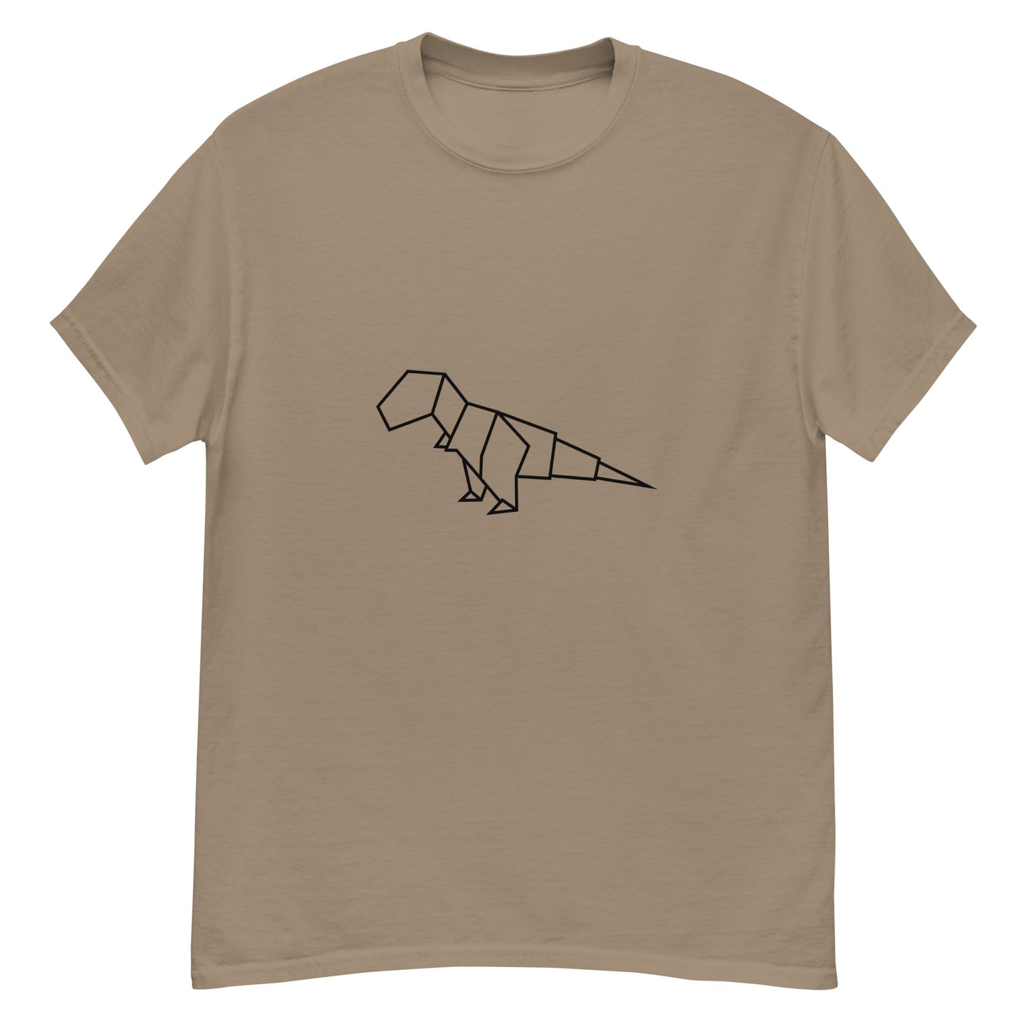 T-Rex (black) - Origami Series - Men's classic tee