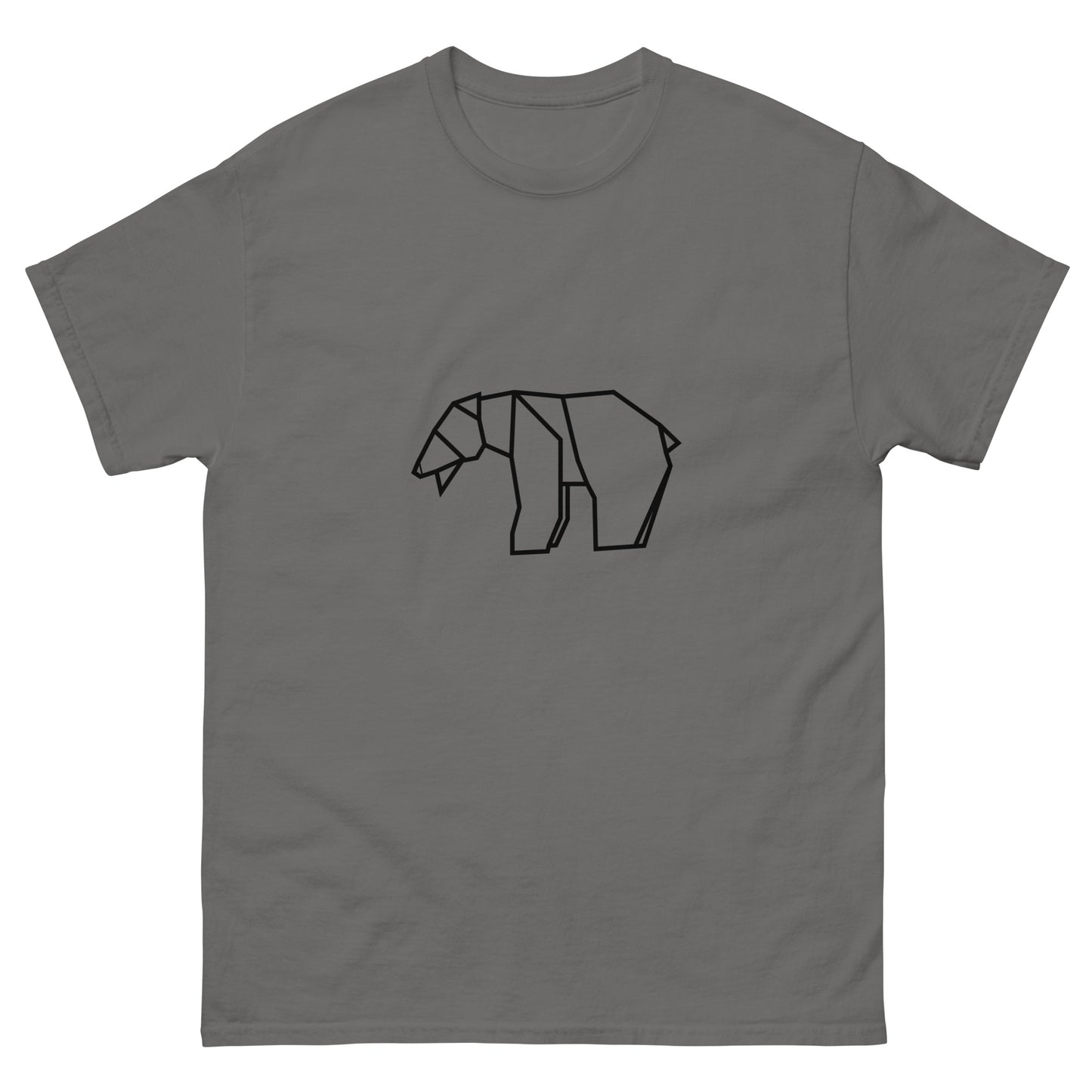 Bear (black) - Origami Series - Men's classic tee