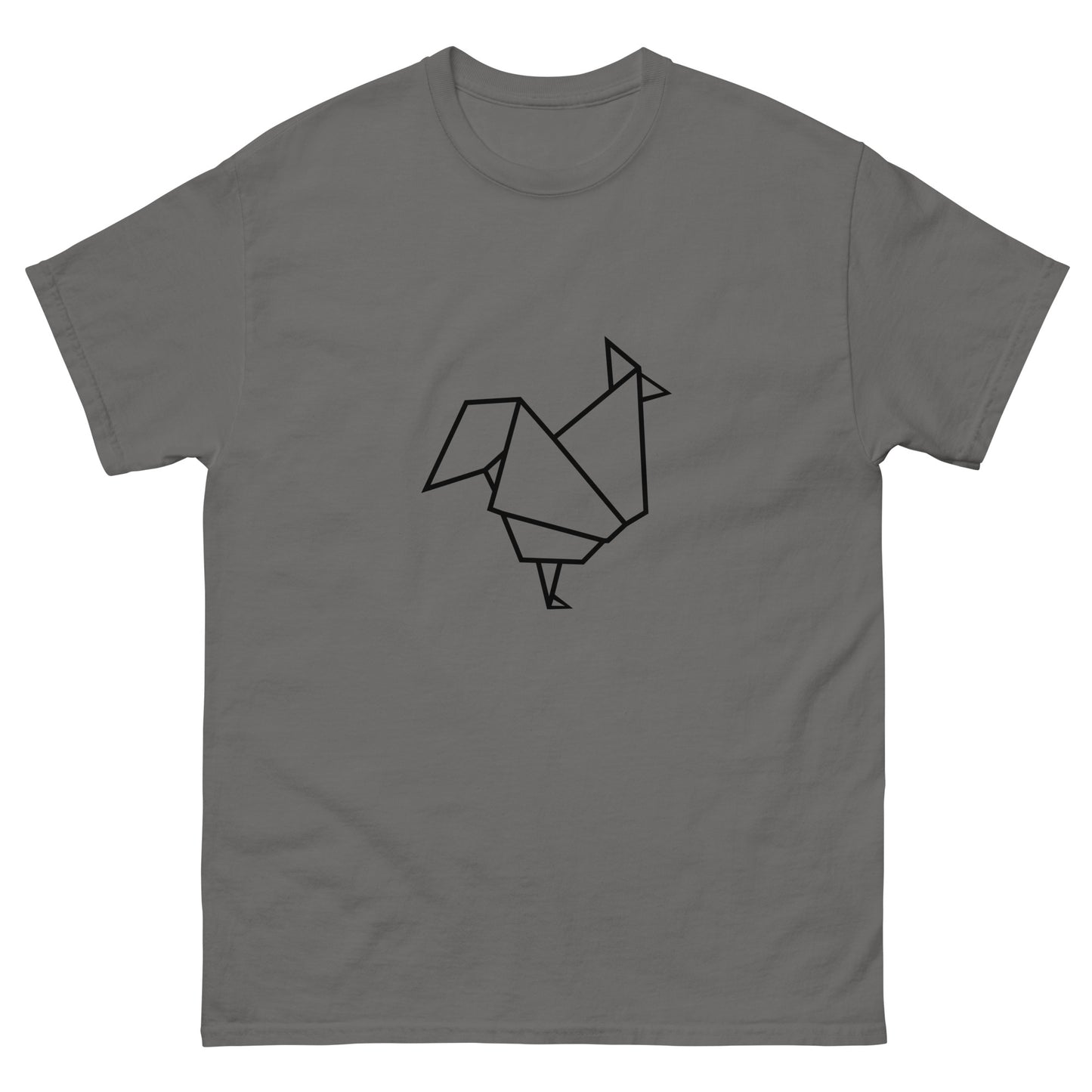 Rooster (black) - Origami Series - Men's classic tee