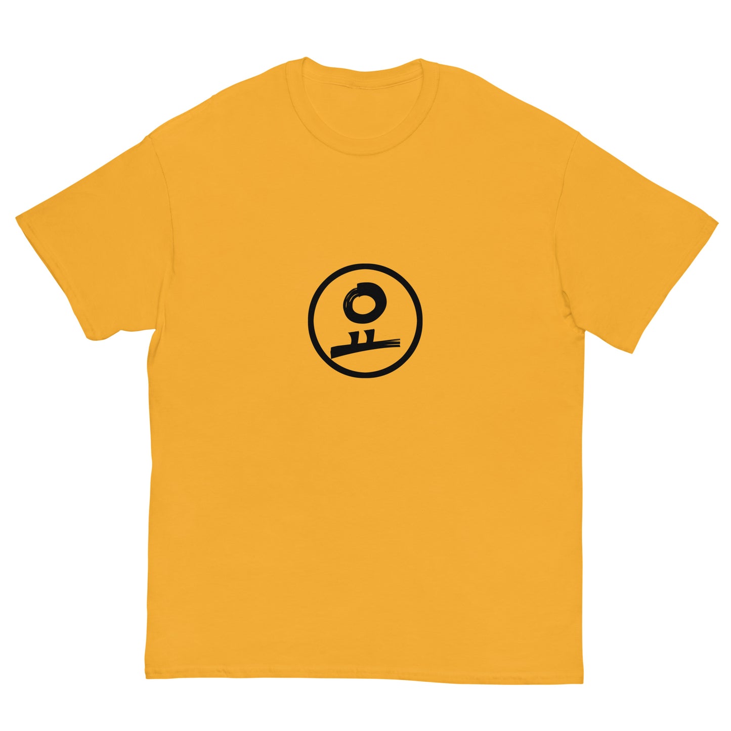 요 Black Circle Stamp