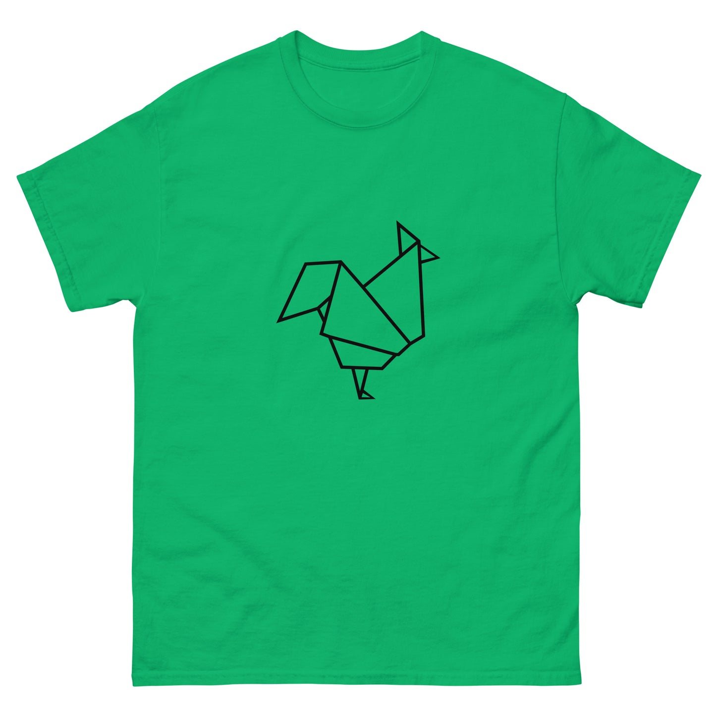 Rooster (black) - Origami Series - Men's classic tee
