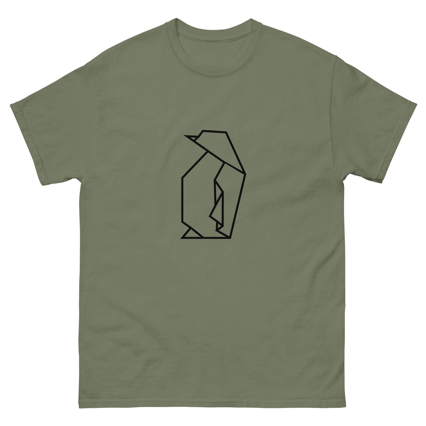 Penguin (black) - Origami Series - Men's classic tee