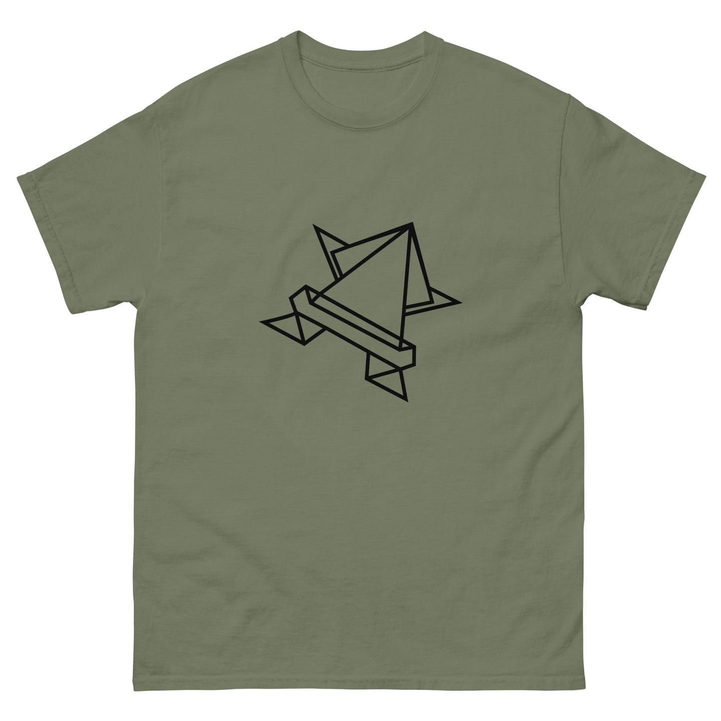 Frog (black) - Origami Series - Men's classic tee