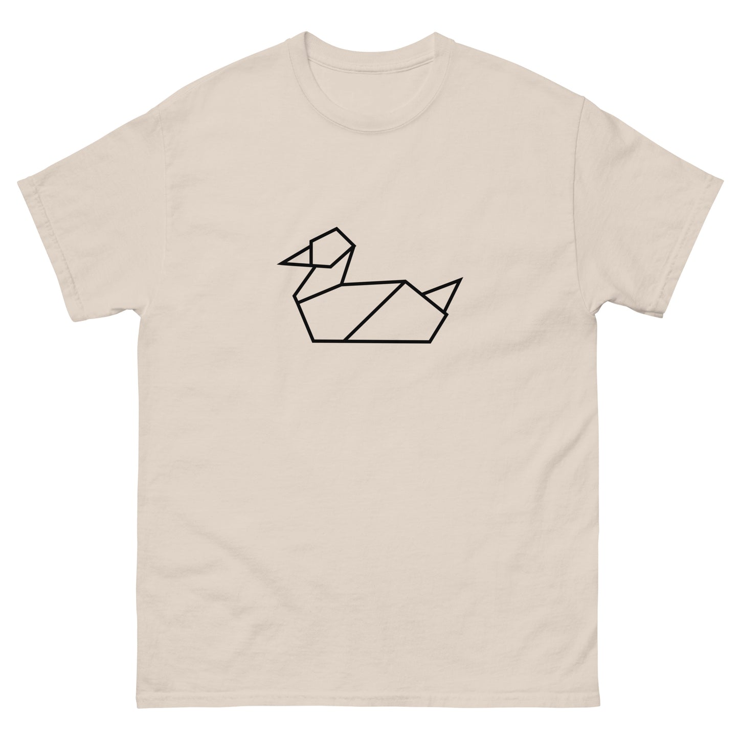 Duck (black) - Origami Series - Men's classic tee