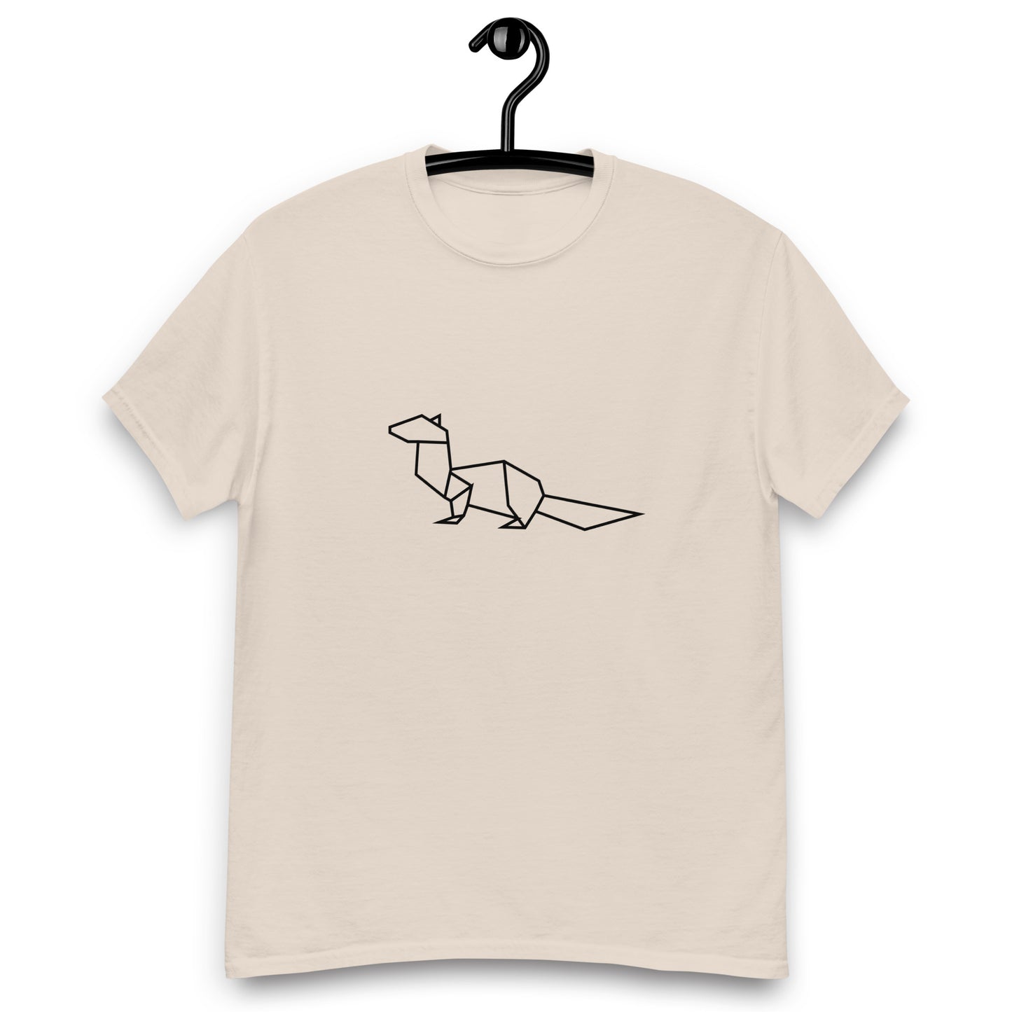 Ferret (black) - Origami Series - Men's classic tee