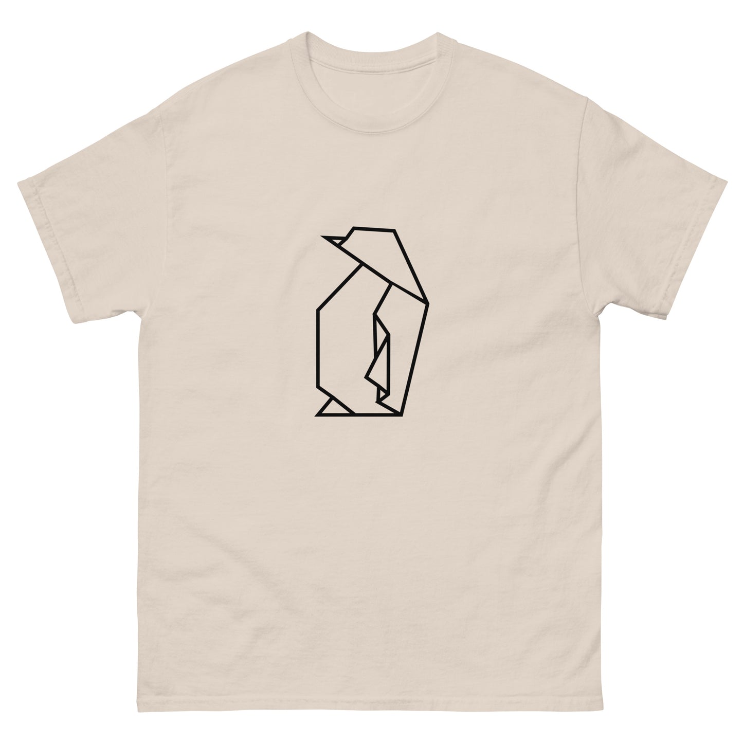 Penguin (black) - Origami Series - Men's classic tee