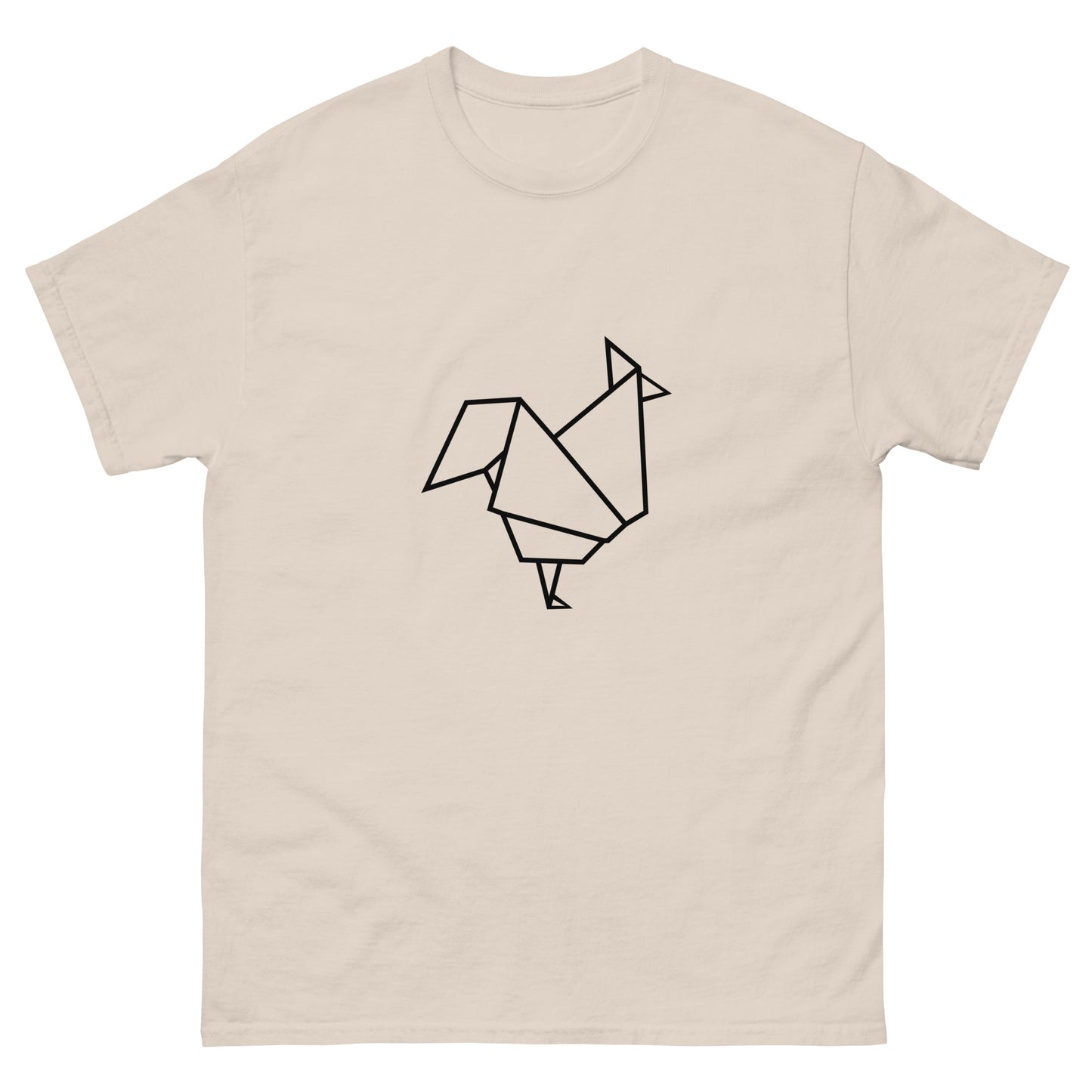 Rooster (black) - Origami Series - Men's classic tee