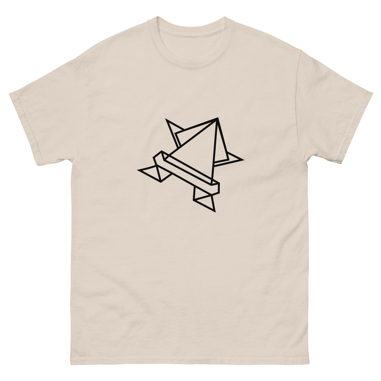Frog (black) - Origami Series - Men's classic tee