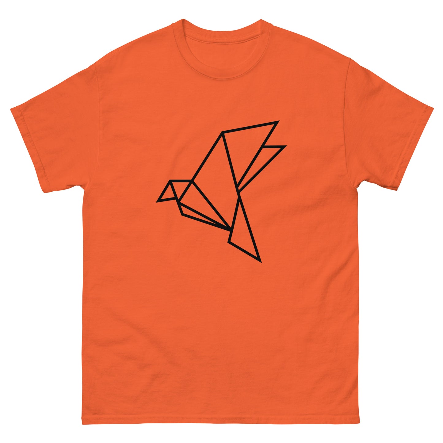 Dove (black) - Origami Series - Men's classic tee