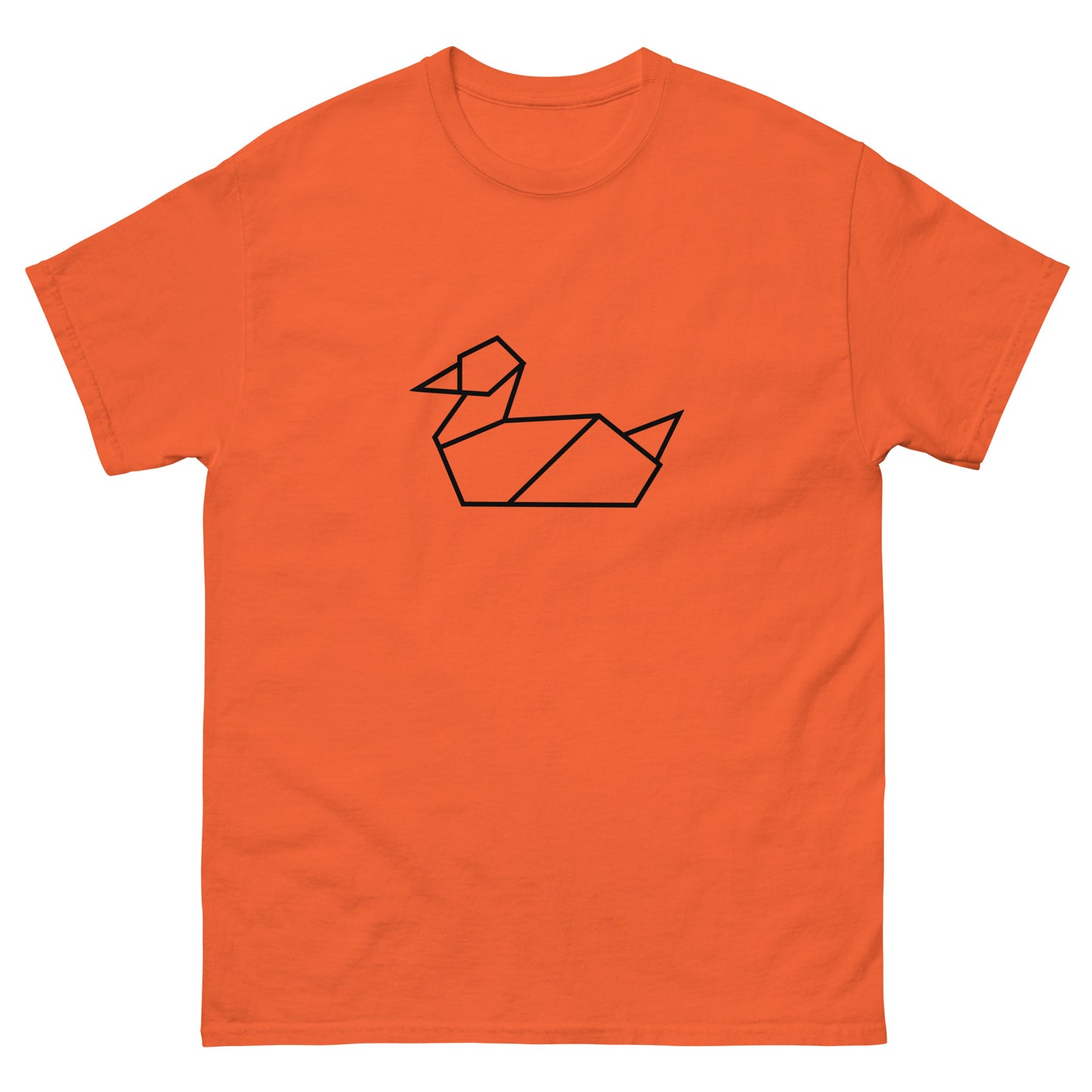 Duck (black) - Origami Series - Men's classic tee
