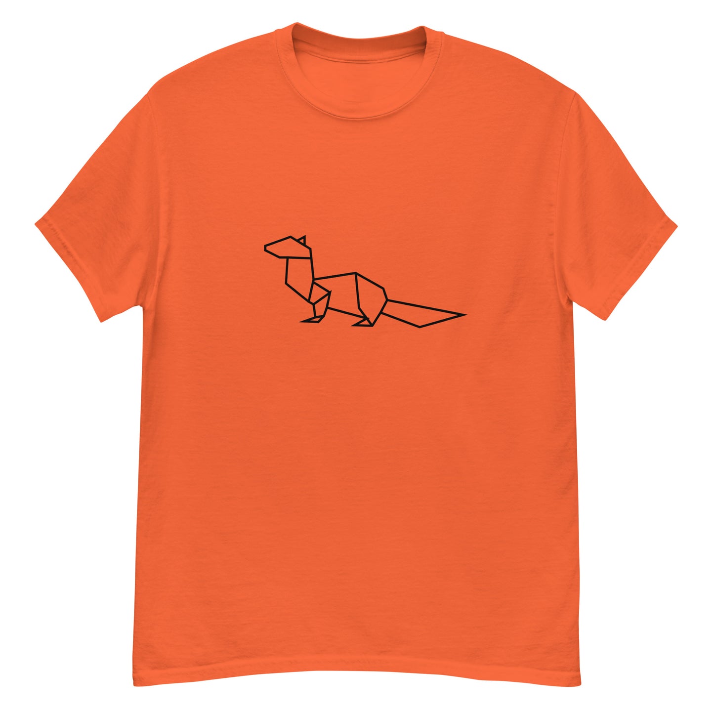 Ferret (black) - Origami Series - Men's classic tee