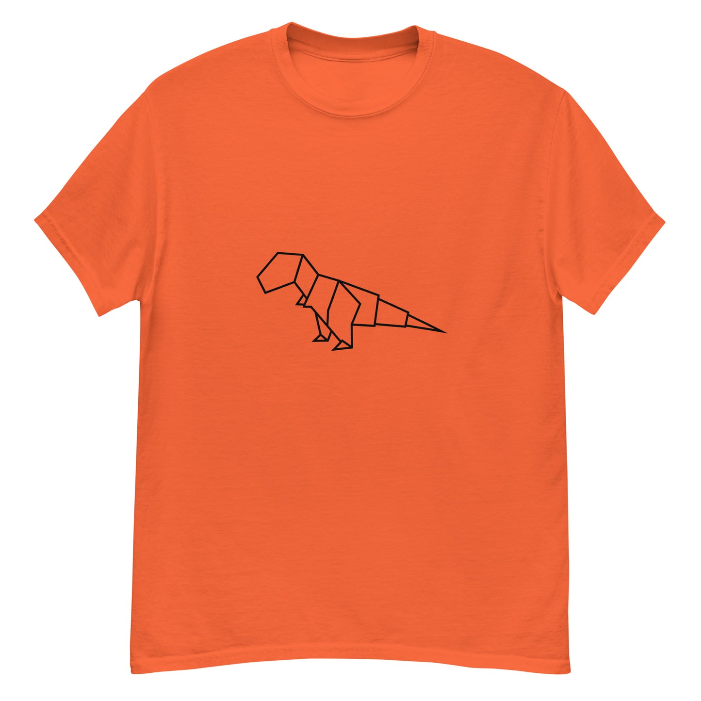 T-Rex (black) - Origami Series - Men's classic tee